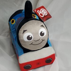 Mattel Blue and Red Train Plush